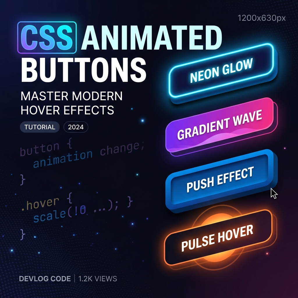 CSS Animated Buttons