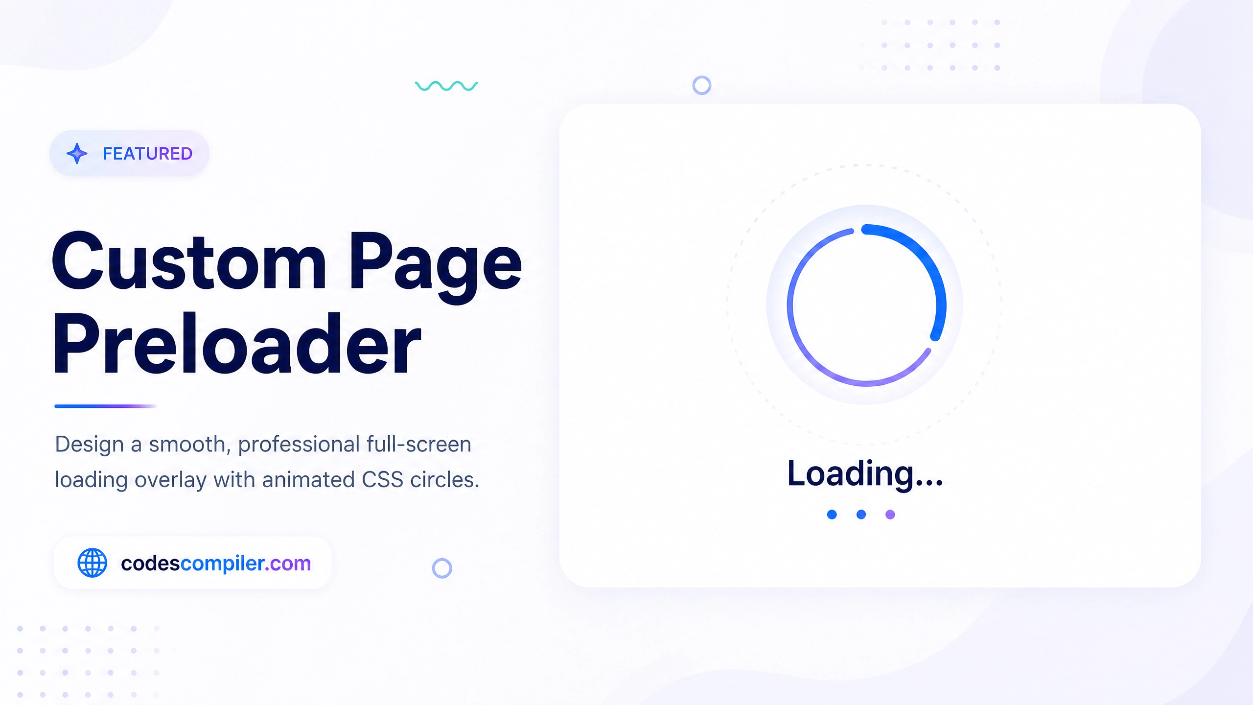 Custom Page Preloader