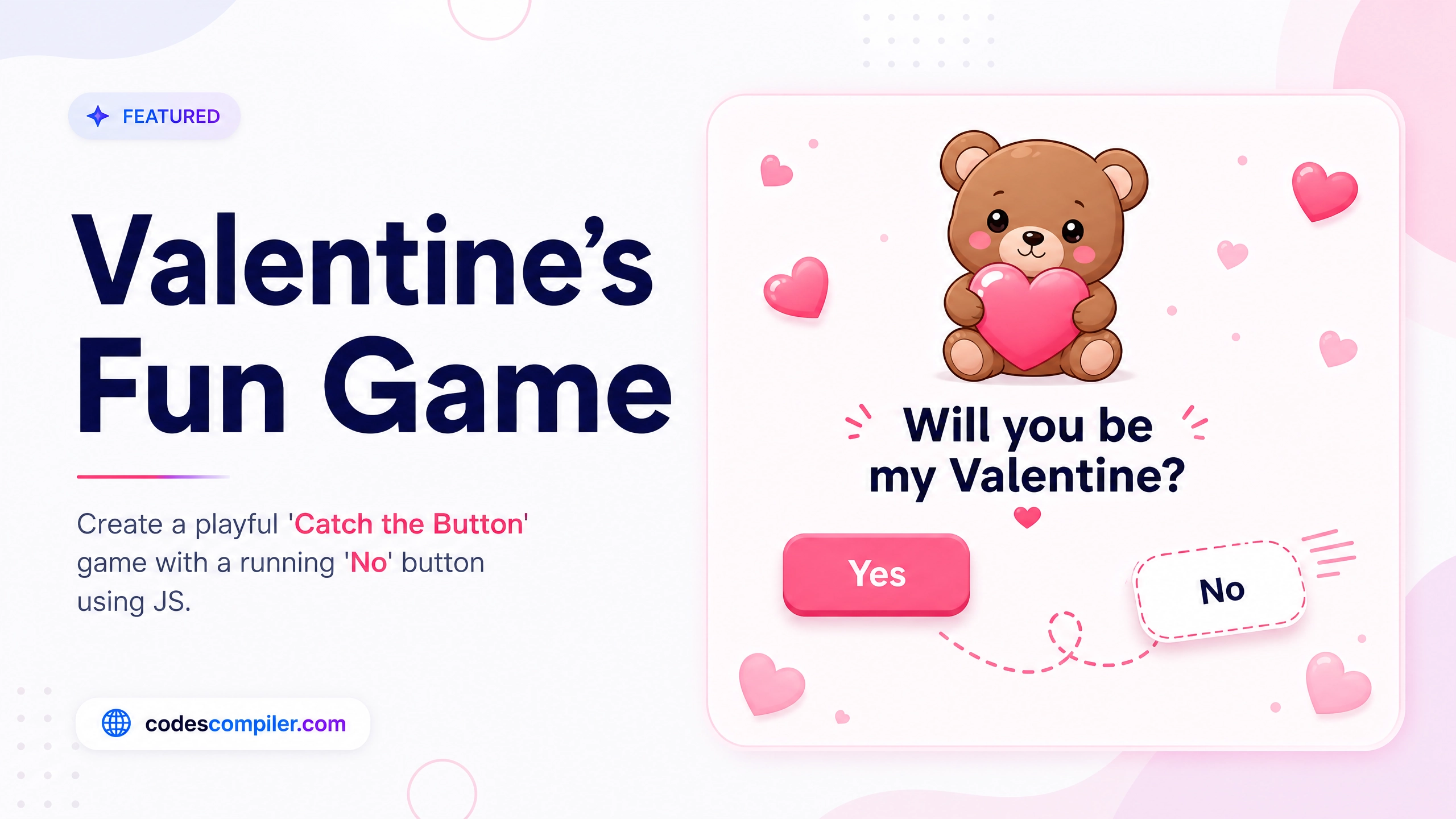Valentine's Fun Game (Catch the Button!)