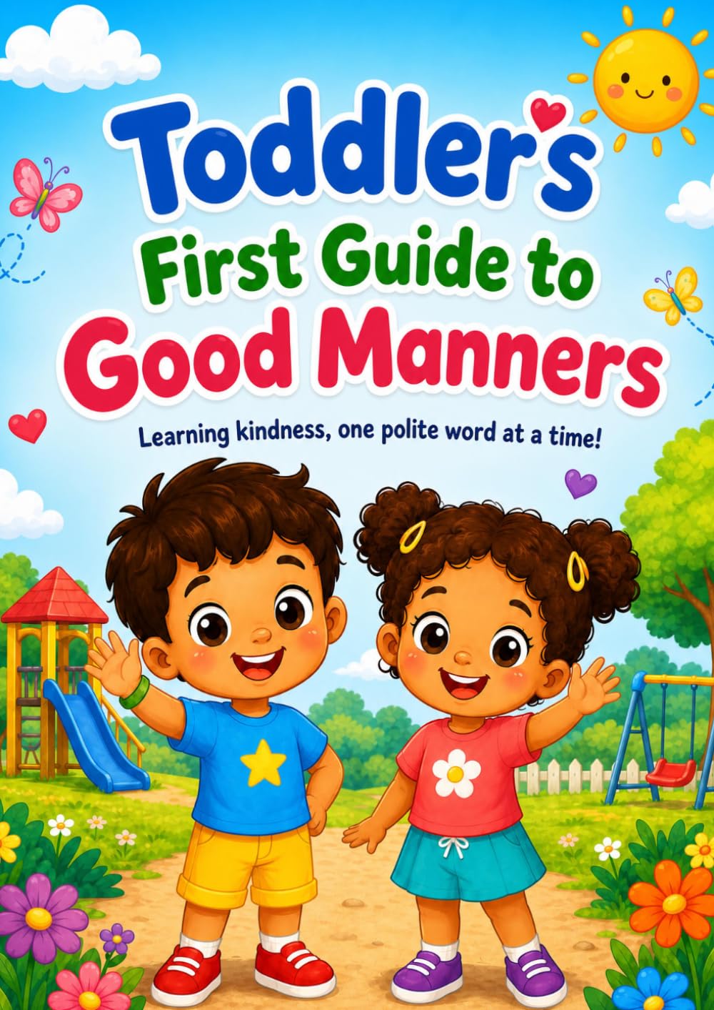 Toddler's First Guide to Good Manners: 50 Illustrated Lessons for Kids Ages 2–5 — Learn Please, Thank You, Sorry, Sharing, Taking Turns, Listening, Kindness & Everyday Good Behavior Cover